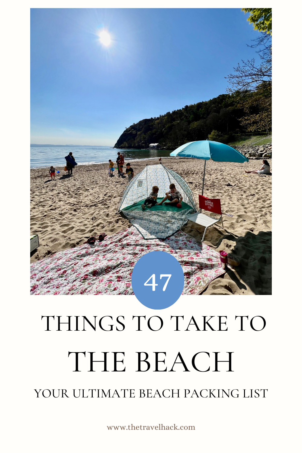 things to take to the beach | beach packing list