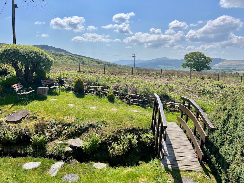 Trawsfynydd Holiday Village Cabane 254 jardin