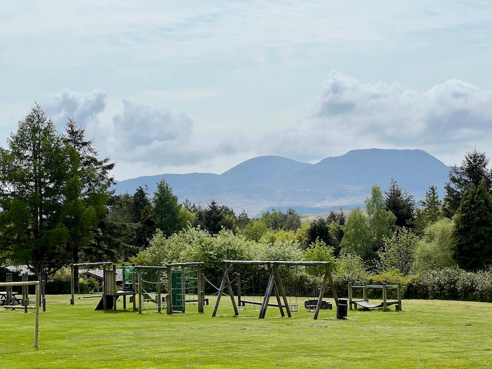 Play park at Trawsfynydd Holiday Village