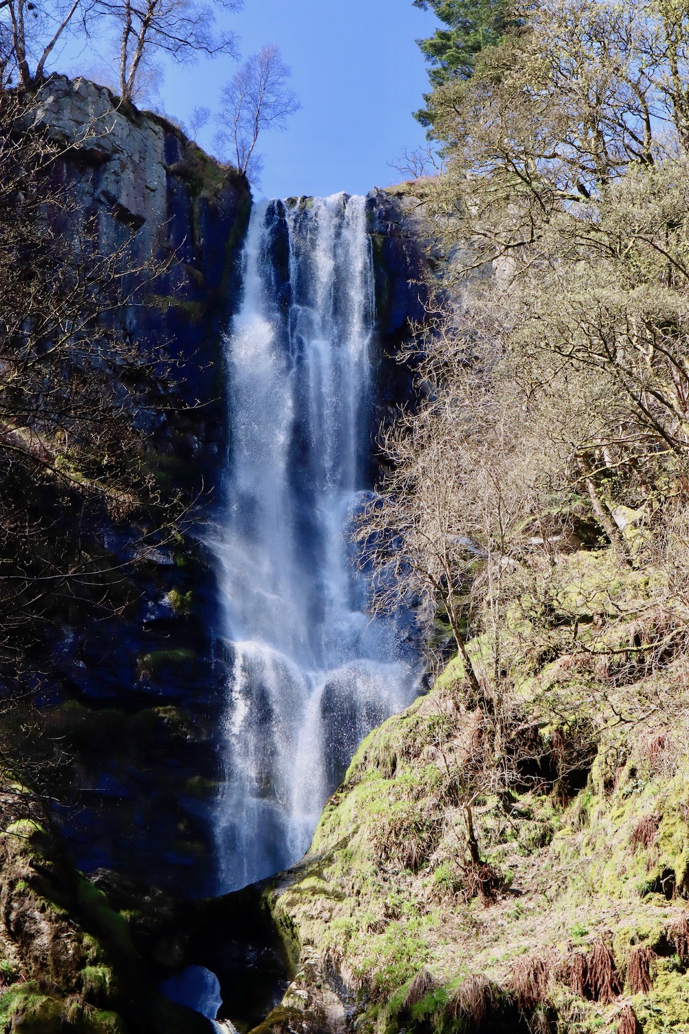 pistyll rhaeadr waterfall walk