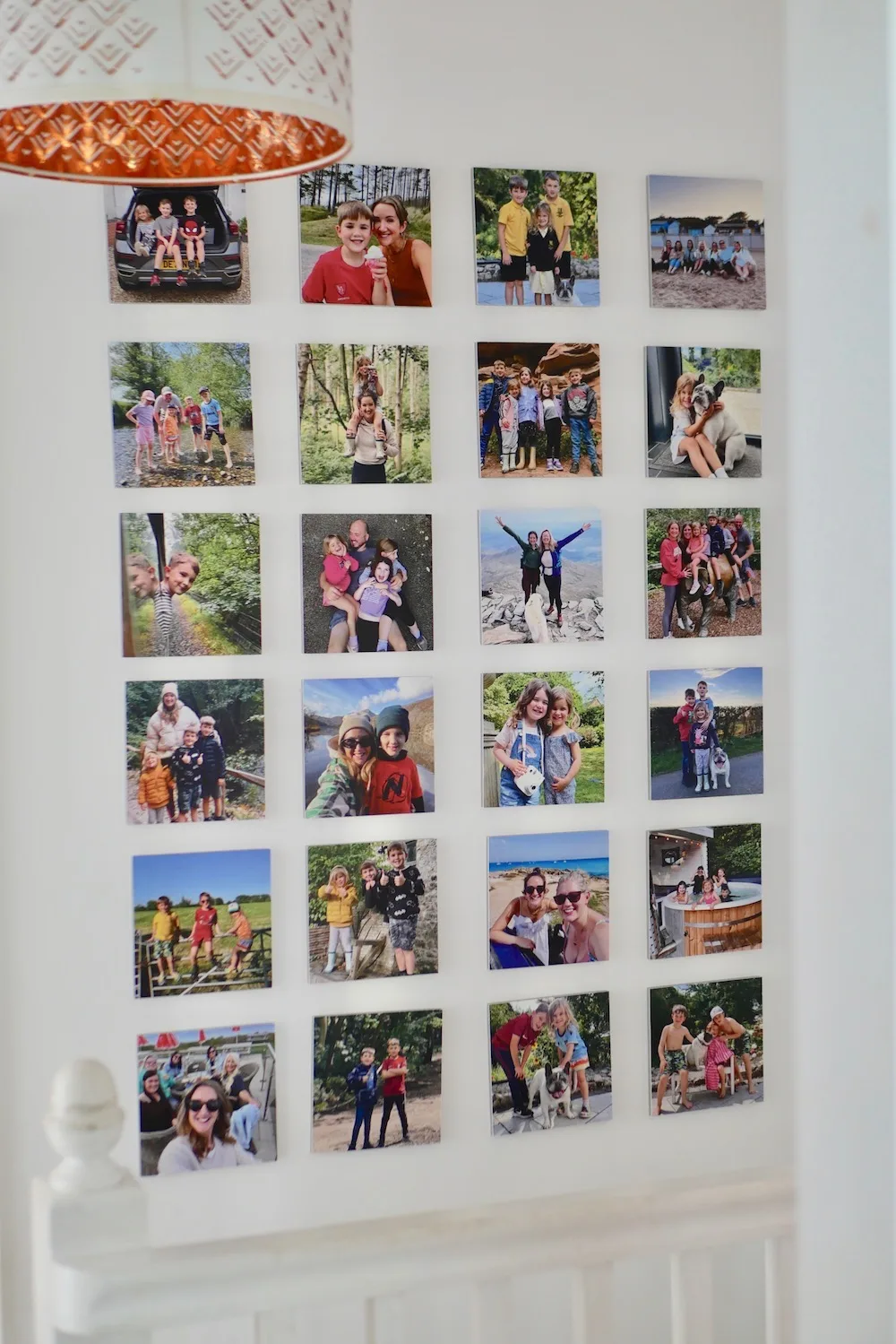 Creating a magnetic gallery wall
