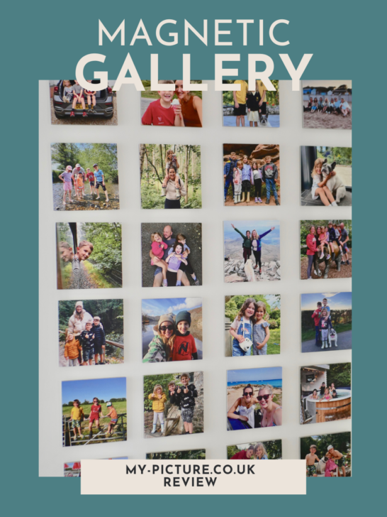Creating a magnetic gallery wall + canvas photos with My Picture