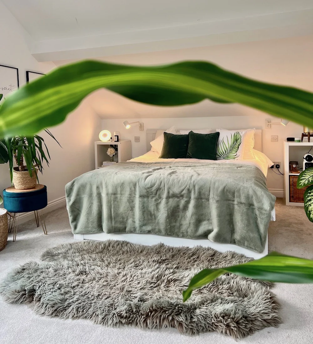 Plant filled bedroom
