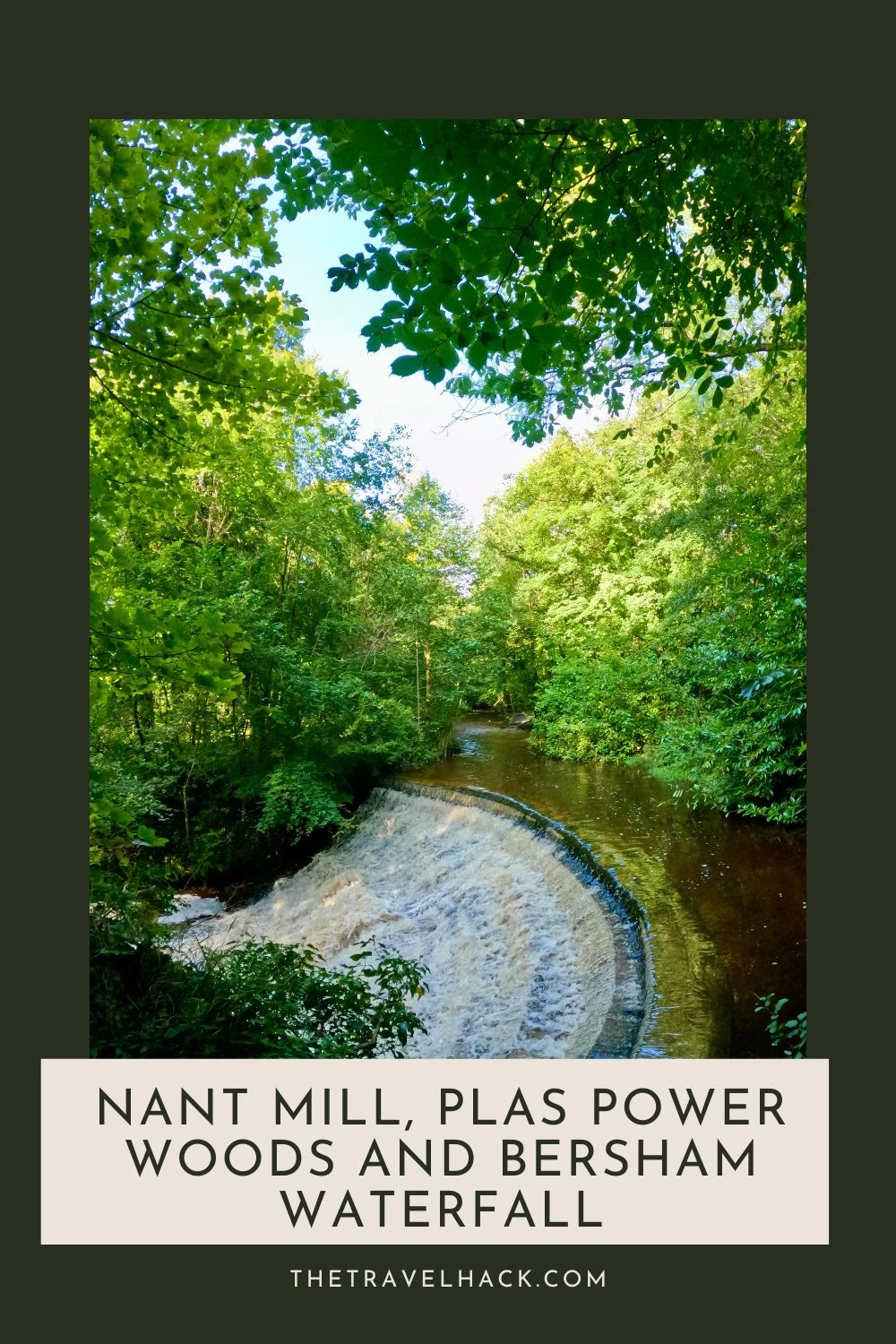 Plas Power and Nant Mill Woods and Bersham Waterfall, Wrexham