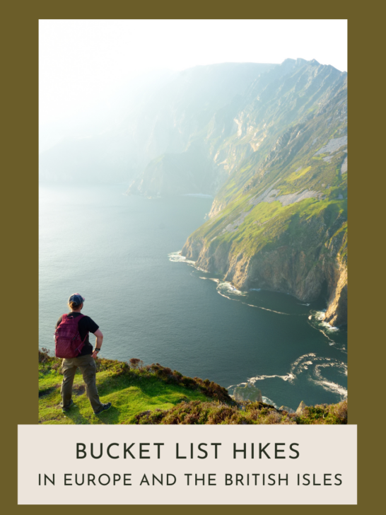 5 bucket list walking holidays in Europe and the British Isles