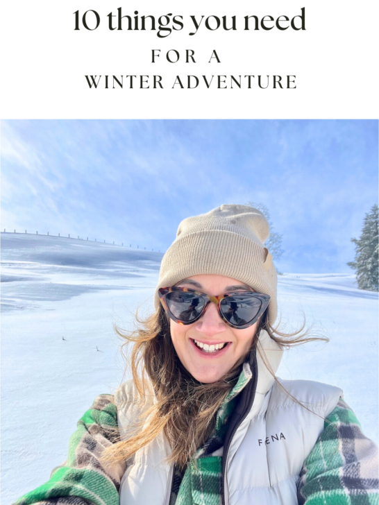 10 things you need for a winter adventure