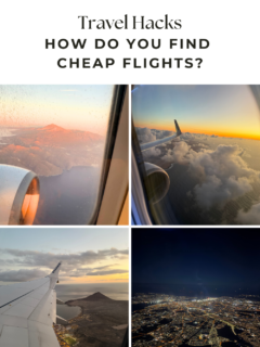 How do you find cheap flights?