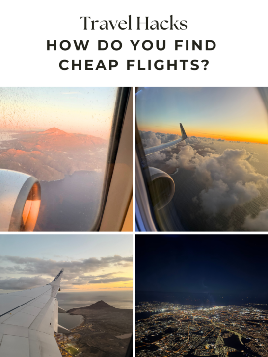 Travel Hacks: How do you find cheap flights?