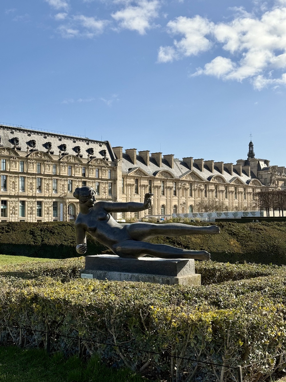 Statues in Tuileries Garden