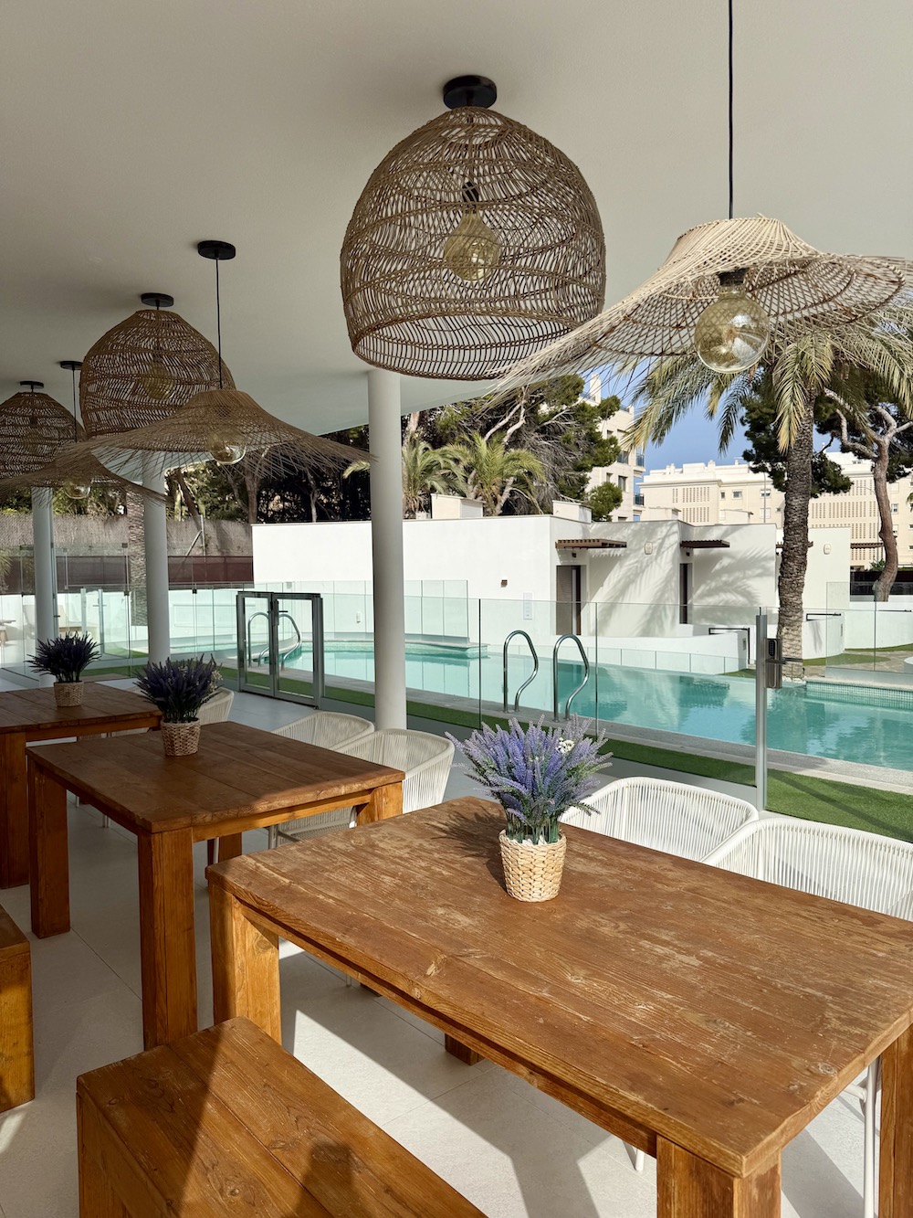 Alidreams Carmen Beach Apartments bar area