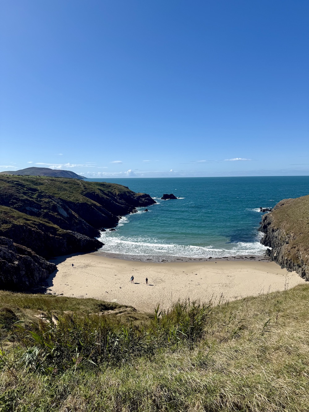 Porth Iagp beach on the Llyn Peninsula
