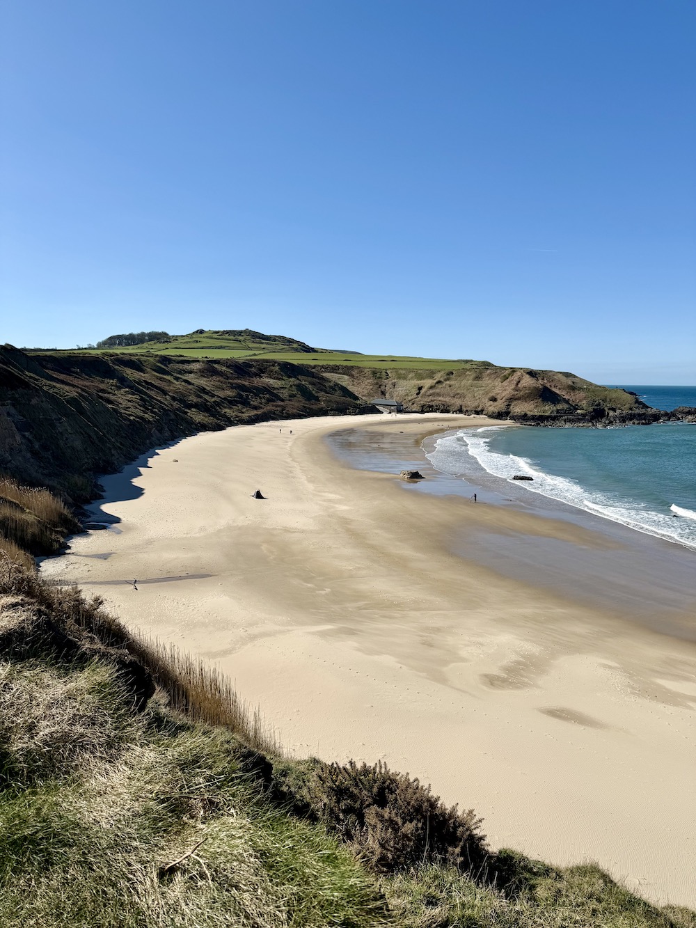 Whistling Sands Beach Porthor