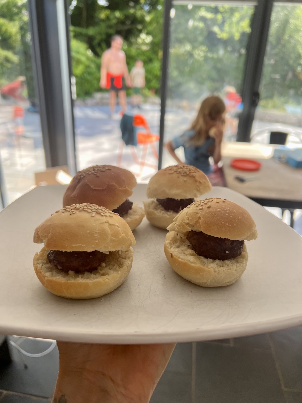 Mini burgers