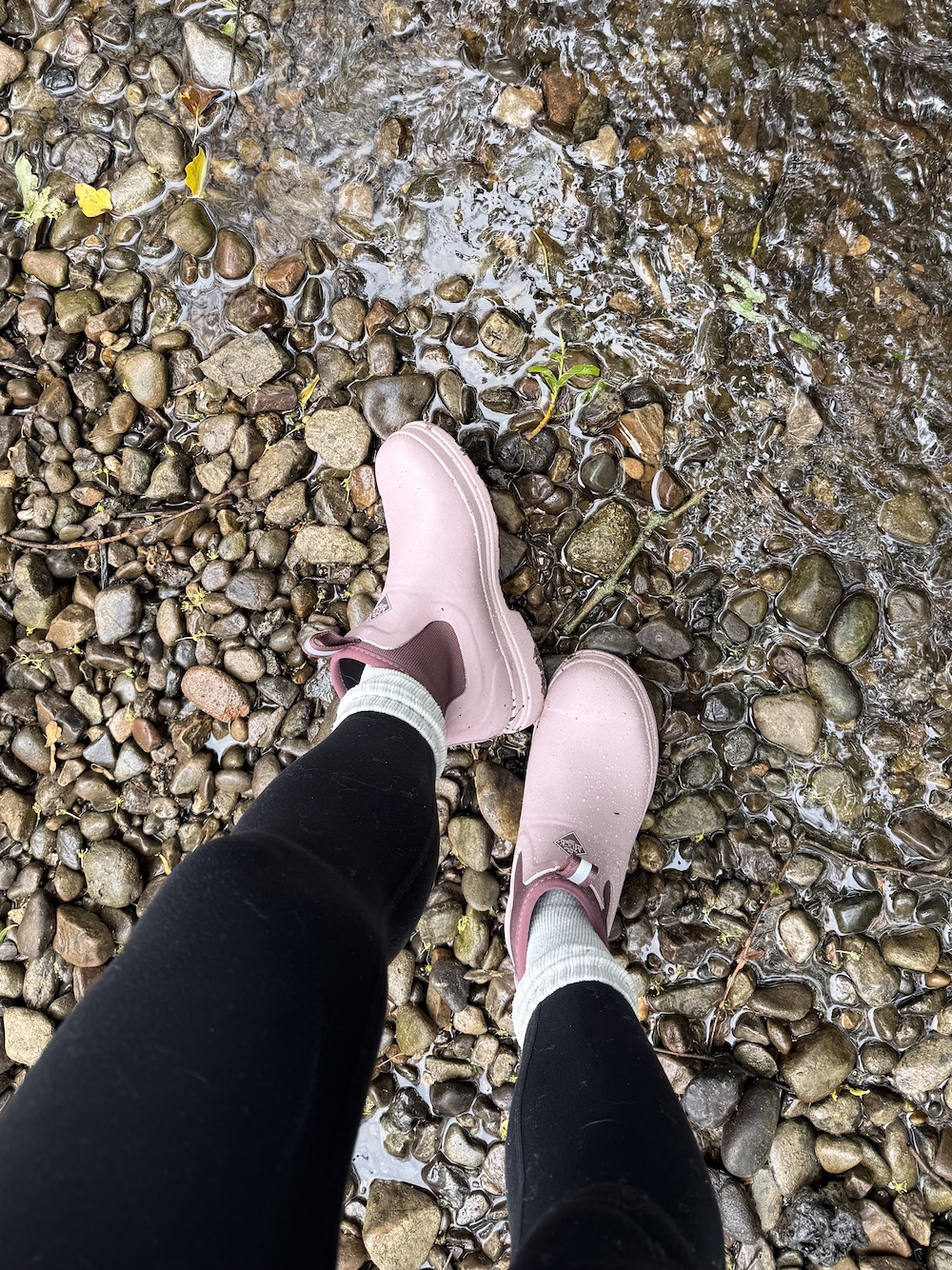 Muck Boots Rainscape Chelsea Boots in the Woodrose Twilight Mauve colourway