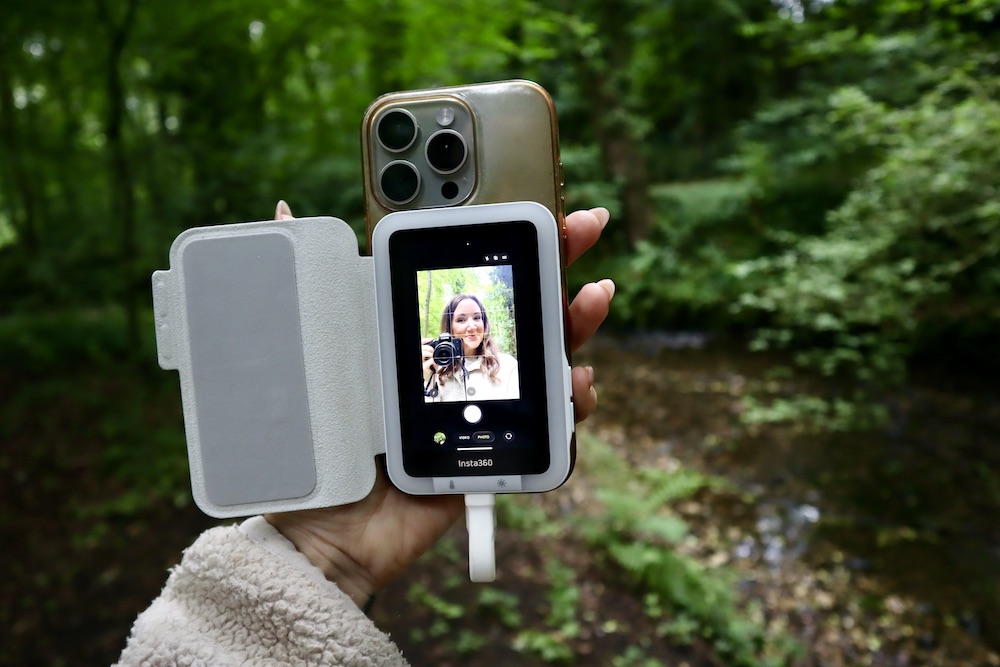 Revisión de la pantalla Insta360 Snap Selfie