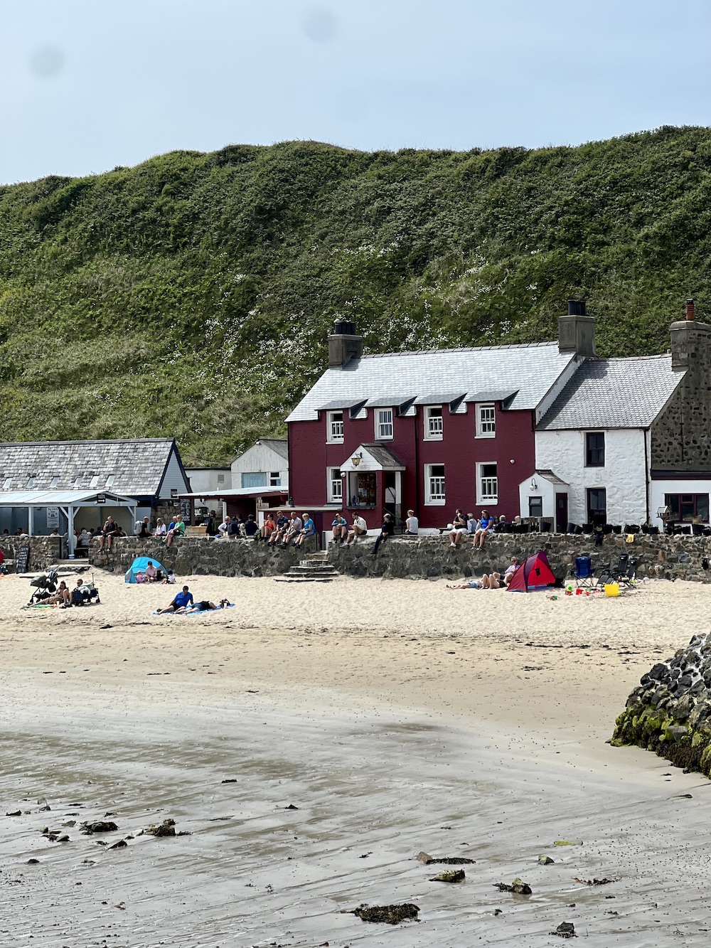 beach bars in North Wales