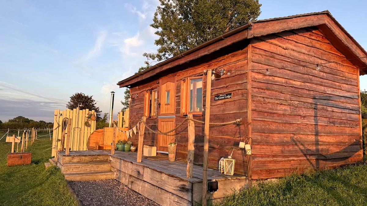 The Goose Lodge: A luxury glamping escape in Cheshire